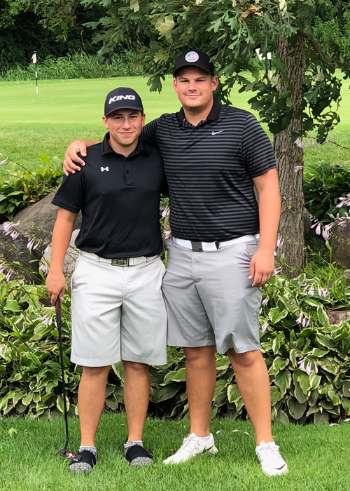 Blackberry Oaks Golf Course - 2 Person Summer Scramble 2018 - 1st Flight -Craig Schlegal and Tommy Falcone