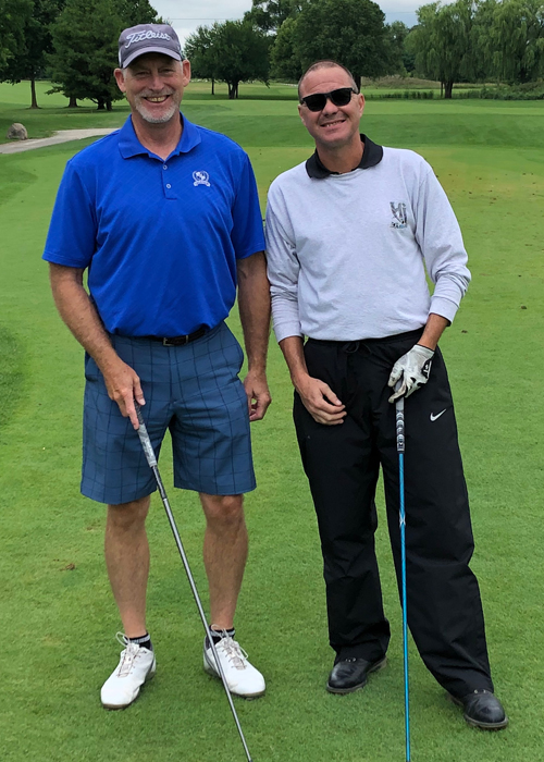 Blackberry Oaks Golf Course - 2 Person Summer Scramble 2018 Champions-Grant Owen and Michael Craft