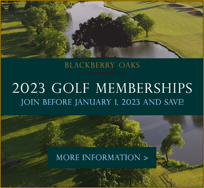 Blackberry Oaks Golf Course 2023 Memberships